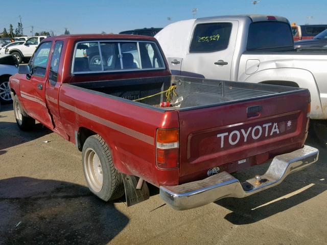 JT4RN93P6M5038251 - 1991 TOYOTA PICKUP 1/2 RED photo 3