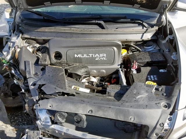 1C4PJLDB3HW522834 - 2017 JEEP CHEROKEE L GRAY photo 7