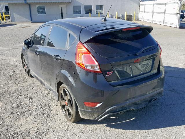 3FADP4GX7EM133470 - 2014 FORD FIESTA ST BLACK photo 3