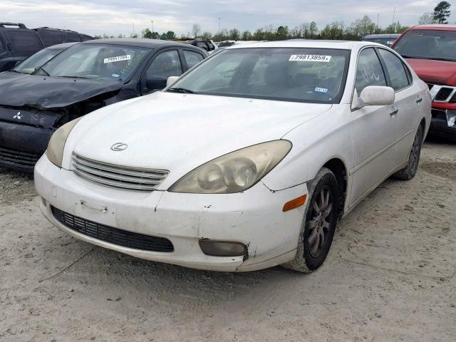 JTHBF30G025006083 - 2002 LEXUS ES 300 WHITE photo 2