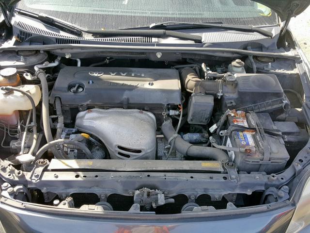 JTKDE167460090137 - 2006 TOYOTA SCION TC ნაცრისფერი ფოტო 7
