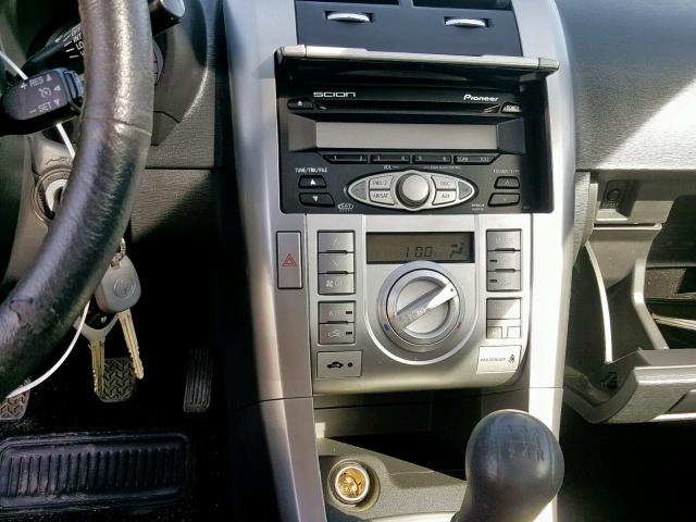 JTKDE167460090137 - 2006 TOYOTA SCION TC ნაცრისფერი ფოტო 9
