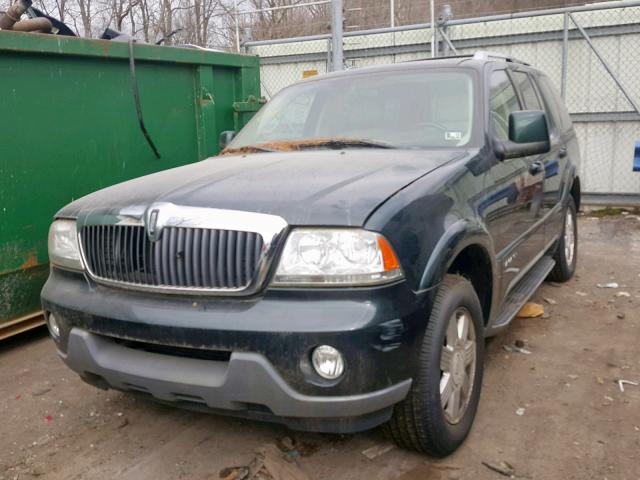 5LMEU78H53ZJ43340 - 2003 LINCOLN AVIATOR 绿色 照片 2