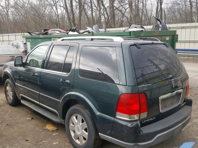 5LMEU78H53ZJ43340 - 2003 LINCOLN AVIATOR 绿色 照片 3