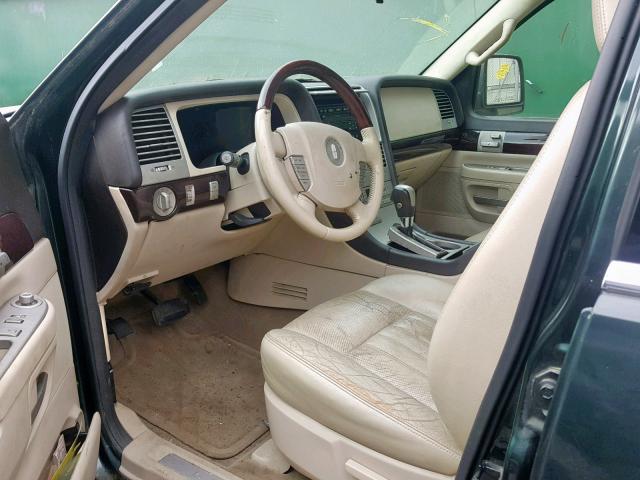 5LMEU78H53ZJ43340 - 2003 LINCOLN AVIATOR 绿色 照片 5