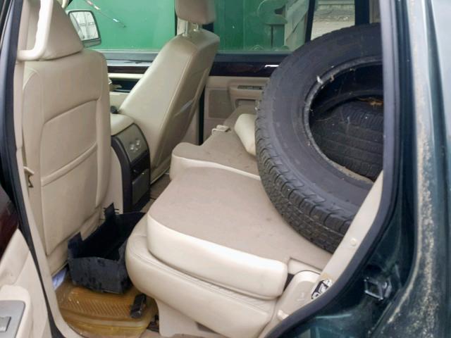 5LMEU78H53ZJ43340 - 2003 LINCOLN AVIATOR 绿色 照片 6