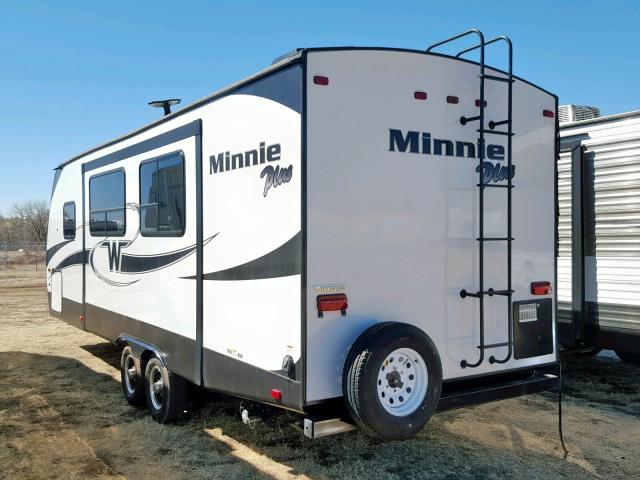 54CTM3T29J4022041 - 2018 WINNEBAGO TRAILER TWO TONE photo 3