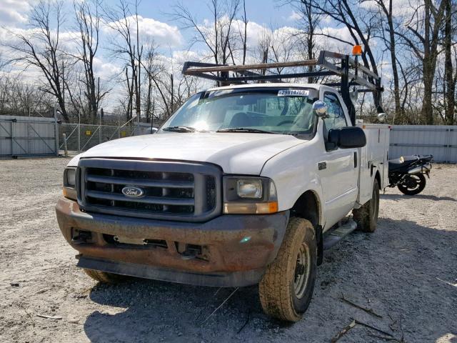 1FDSF31L73EA32321 - 2003 FORD F350 SRW S WHITE photo 2