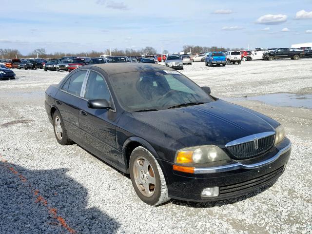 1LNHM87A82Y647394 - 2002 LINCOLN LS BLACK photo 1