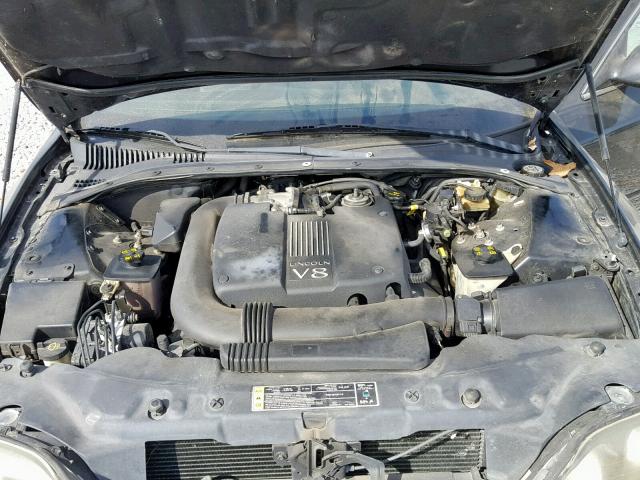 1LNHM87A82Y647394 - 2002 LINCOLN LS BLACK photo 7