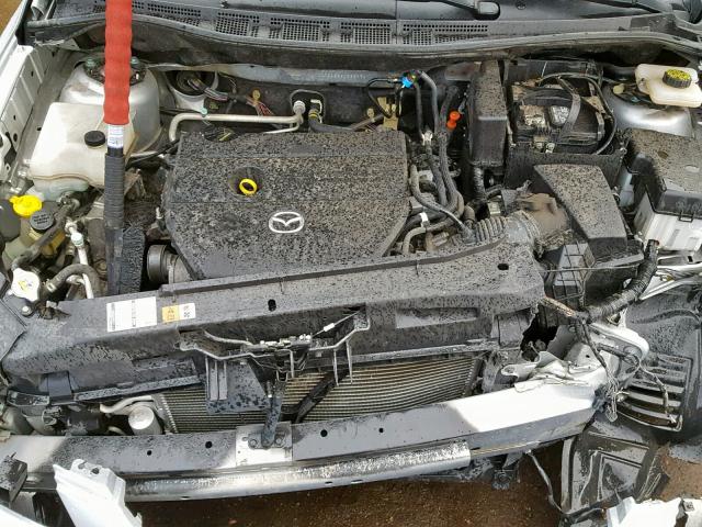 JM1CR293690338639 - 2009 MAZDA 5 SILVER photo 7