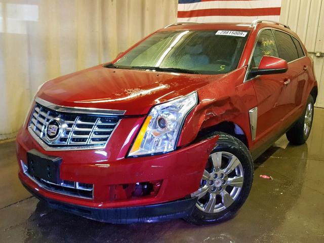 3GYFNEE35FS617059 - 2015 CADILLAC SRX LUXURY MAROON photo 2