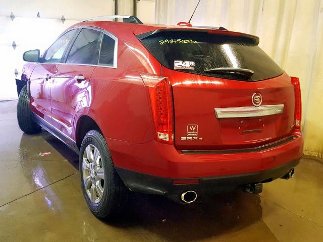 3GYFNEE35FS617059 - 2015 CADILLAC SRX LUXURY MAROON photo 3