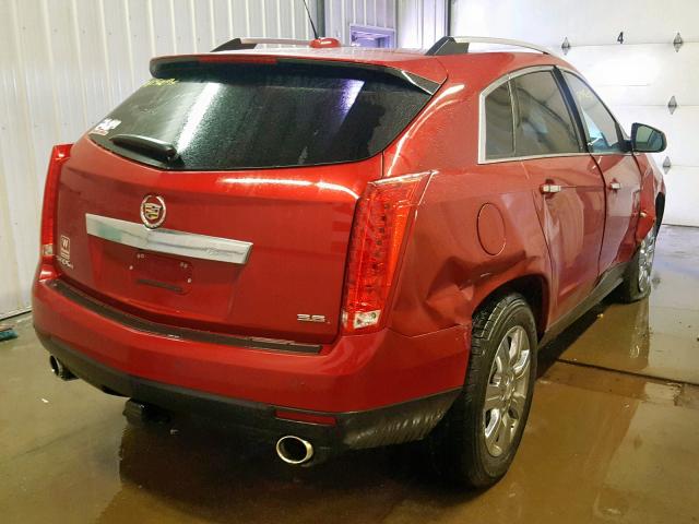 3GYFNEE35FS617059 - 2015 CADILLAC SRX LUXURY MAROON photo 4