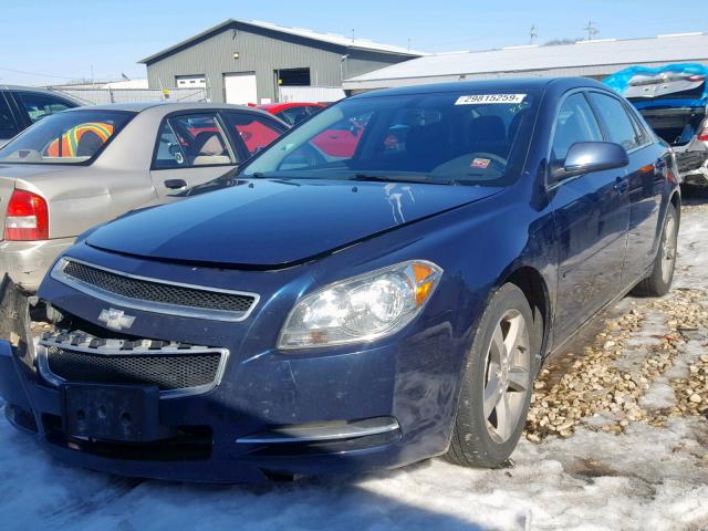 1G1ZC5E19BF136939 - 2011 CHEVROLET MALIBU 1LT BLUE photo 2