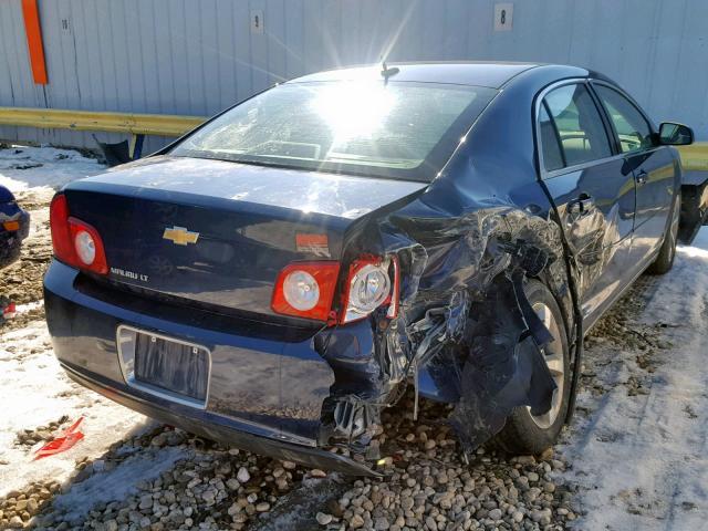 1G1ZC5E19BF136939 - 2011 CHEVROLET MALIBU 1LT BLUE photo 4