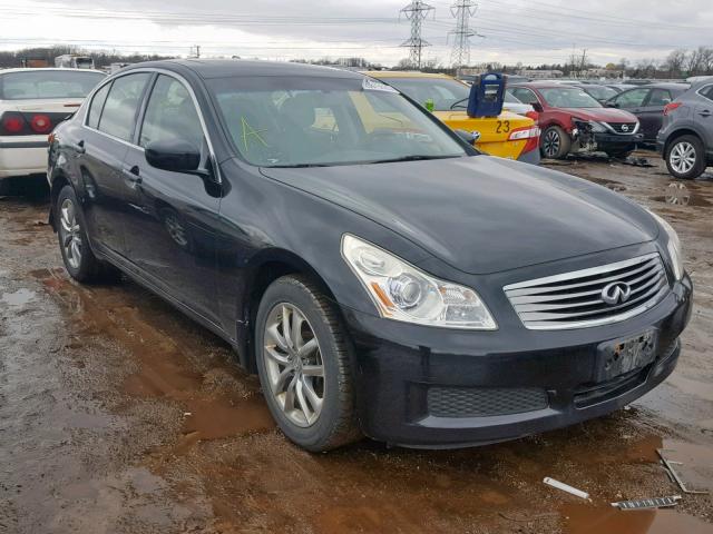 JNKCV61F19M354991 - 2009 INFINITI G37 BLACK photo 1