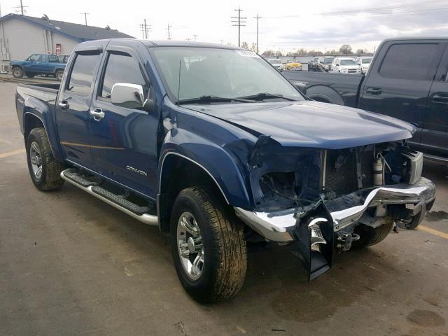 1GTDT136558148443 - 2005 GMC CANYON BLUE photo 1