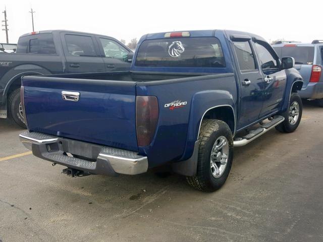 1GTDT136558148443 - 2005 GMC CANYON BLUE photo 4