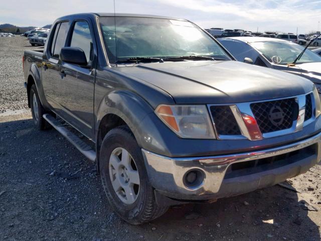 1N6AD07U55C447962 - 2005 NISSAN FRONTIER C BLACK photo 1