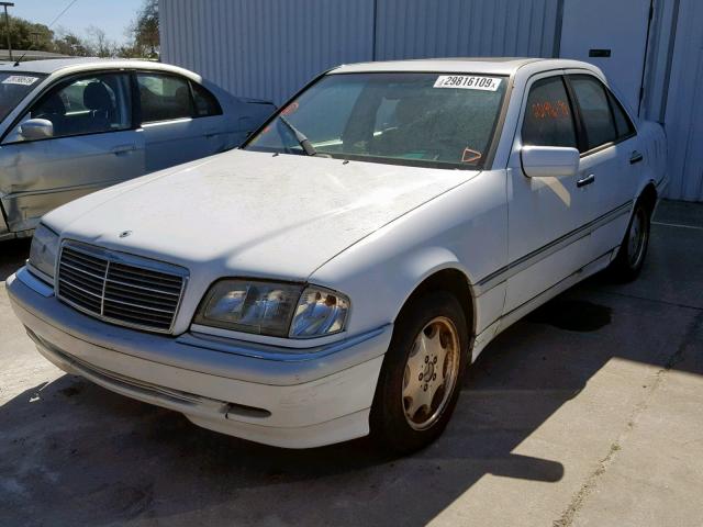 WDBHA23G5WA535640 - 1998 MERCEDES-BENZ C 230 WHITE photo 2