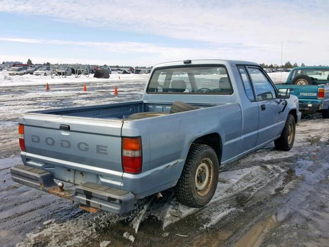 JB7FL25E3JP070974 - 1988 DODGE RAM 50 BLUE photo 4