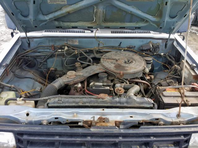 JB7FL25E3JP070974 - 1988 DODGE RAM 50 BLUE photo 7