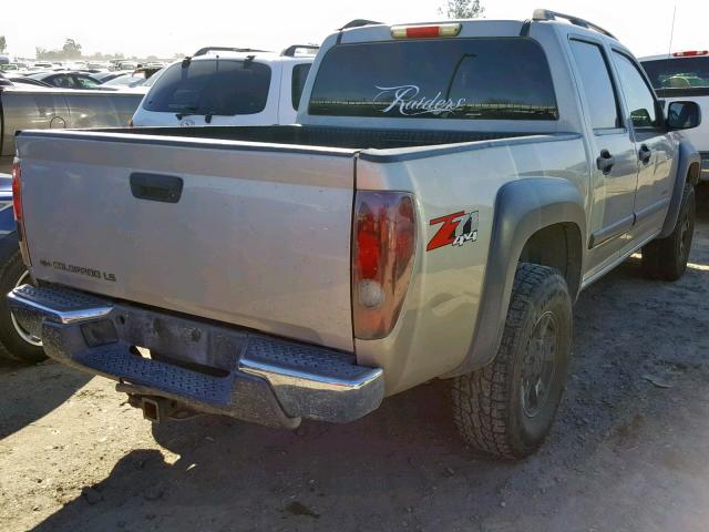 1GCDT136658252066 - 2005 CHEVROLET COLORADO TAN photo 4