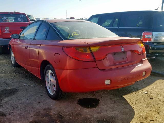 1G8ZR14762Z136748 - 2002 SATURN SC2 RED photo 3