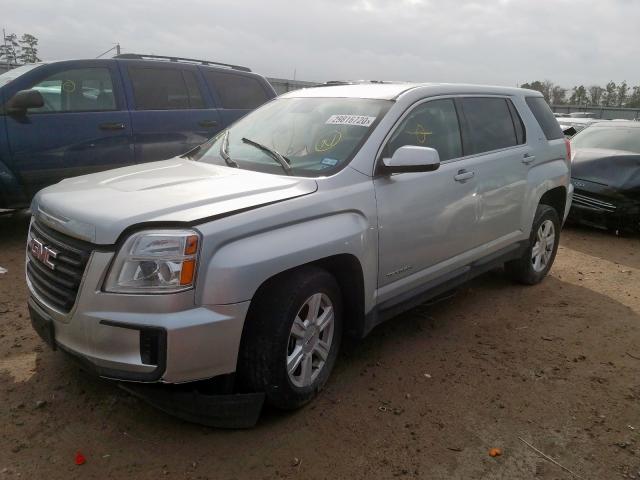 2GKALMEK4G6106888 - 2016 GMC TERRAIN SLE  photo 2