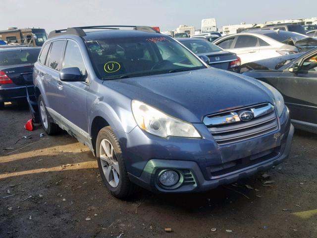 4S4BRBCC0D3279711 - 2013 SUBARU OUTBACK 2. BLUE photo 1