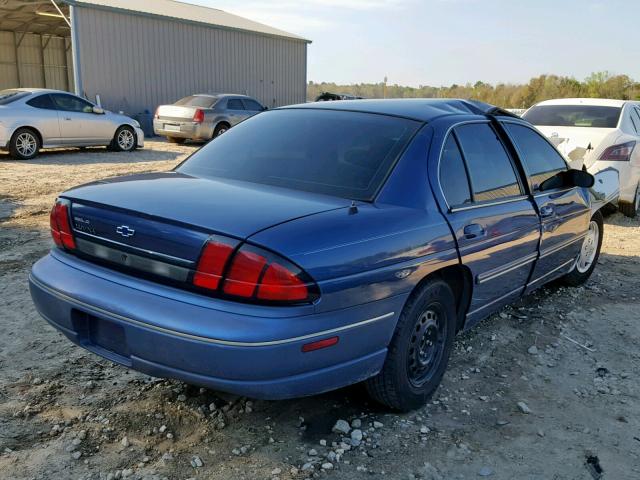 2G1WL52M5T9151014 - 1996 CHEVROLET LUMINA BLUE photo 4