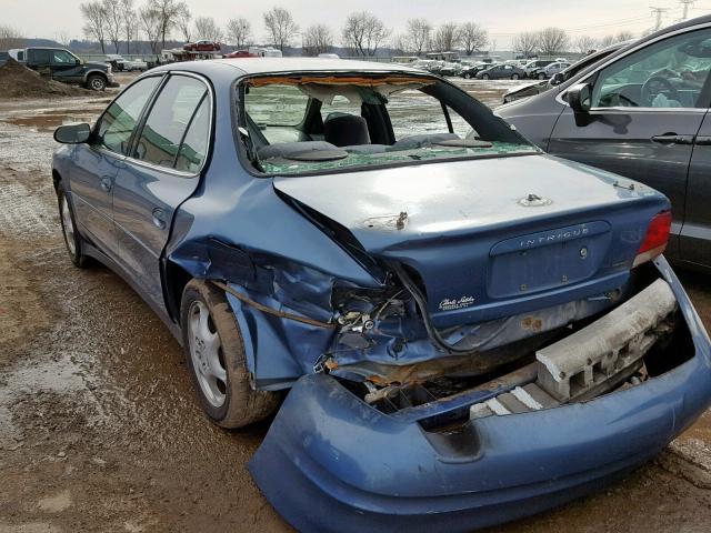 1G3WH52H5XF353537 - 1999 OLDSMOBILE INTRIGUE G BLUE photo 3