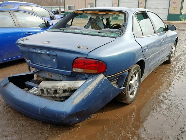 1G3WH52H5XF353537 - 1999 OLDSMOBILE INTRIGUE G BLUE photo 4