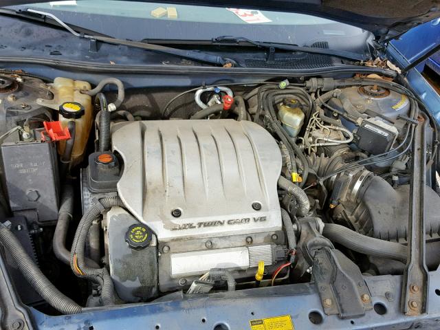 1G3WH52H5XF353537 - 1999 OLDSMOBILE INTRIGUE G BLUE photo 7