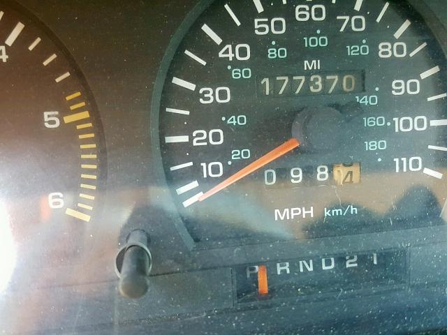 1B7GL23X6RS524197 - 1994 DODGE DAKOTA BLUE photo 8