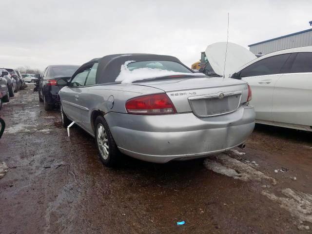 1C3EL45R42N294377 - 2002 CHRYSLER SEBRING LX  photo 3