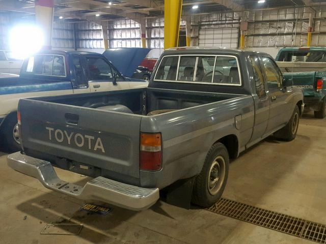 JT4RN93P3M5041995 - 1991 TOYOTA PICKUP 1/2 GRAY photo 4