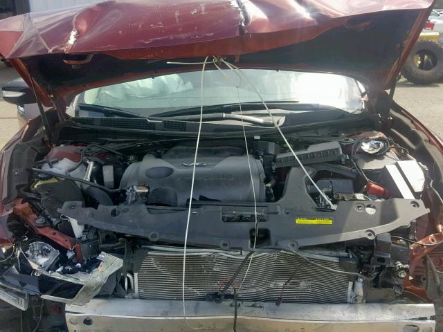 1N4AA6AP8GC394023 - 2016 NISSAN MAXIMA 3.5 RED photo 7