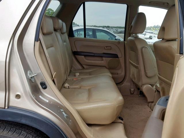 SHSRD78936U439686 - 2006 HONDA CR-V SE TAN photo 6