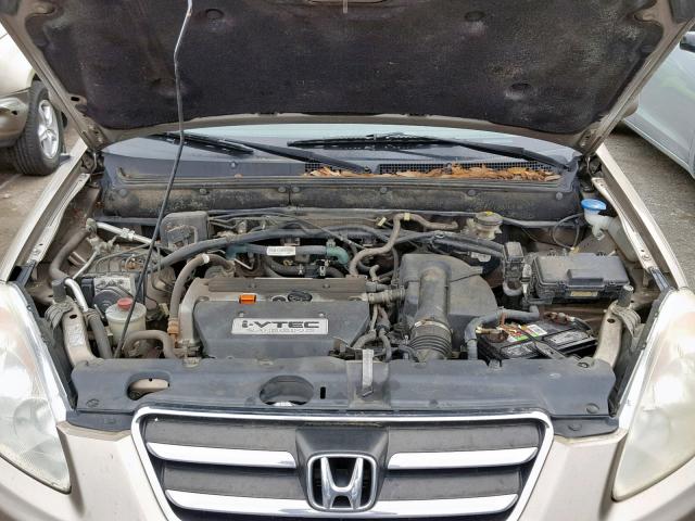 SHSRD78936U439686 - 2006 HONDA CR-V SE TAN photo 7