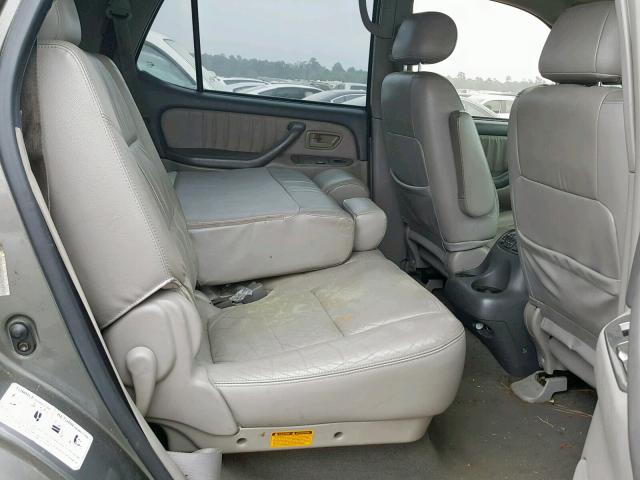 5TDZT38A73S152873 - 2003 TOYOTA SEQUOIA LI GRAY photo 6