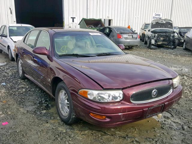 1G4HP52KX44156809 - 2004 BUICK LESABRE CU BURGUNDY photo 1