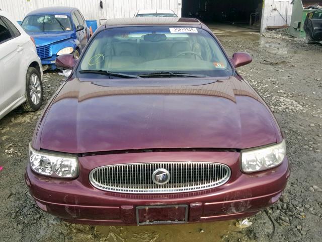 1G4HP52KX44156809 - 2004 BUICK LESABRE CU BURGUNDY photo 9