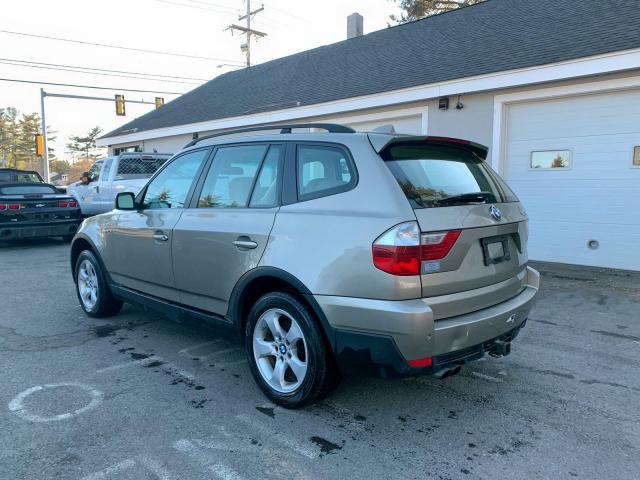 WBXPC93487WF18380 - 2007 BMW X3 3.0SI TAN photo 4