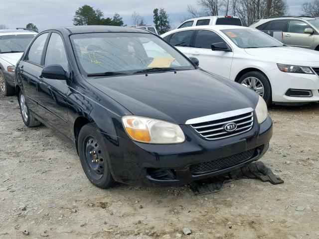 KNAFE121175431884 - 2007 KIA SPECTRA EX BLACK photo 1