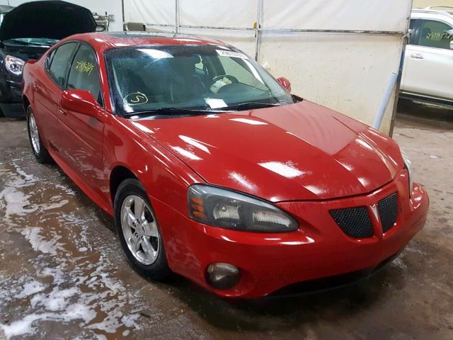 2G2WP582561307061 - 2006 PONTIAC GRAND PRIX RED photo 1