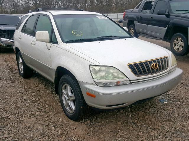 JTJGF10U420119904 - 2002 LEXUS RX 300 WHITE photo 1