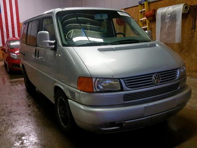 WV2KB47012H037743 - 2002 VOLKSWAGEN EUROVAN GL SILVER photo 1