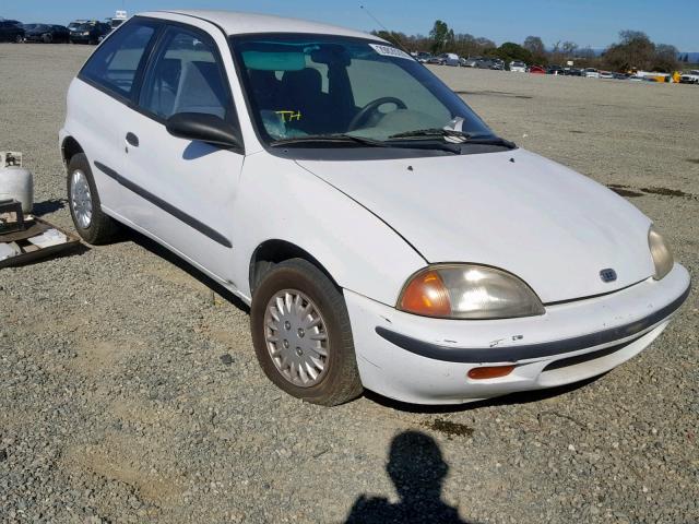 2C1MR2293T6740021 - 1996 GEO METRO BASE WHITE photo 1